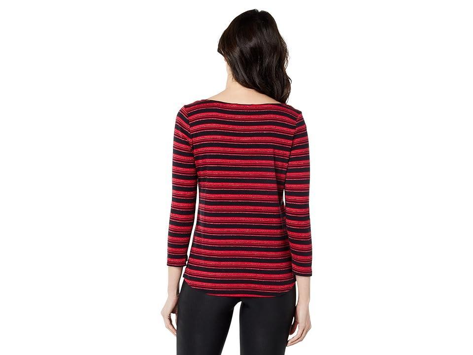 Tommy Bahama Ashby Isles Rib Stripe Tee Women's Clothing Product Image