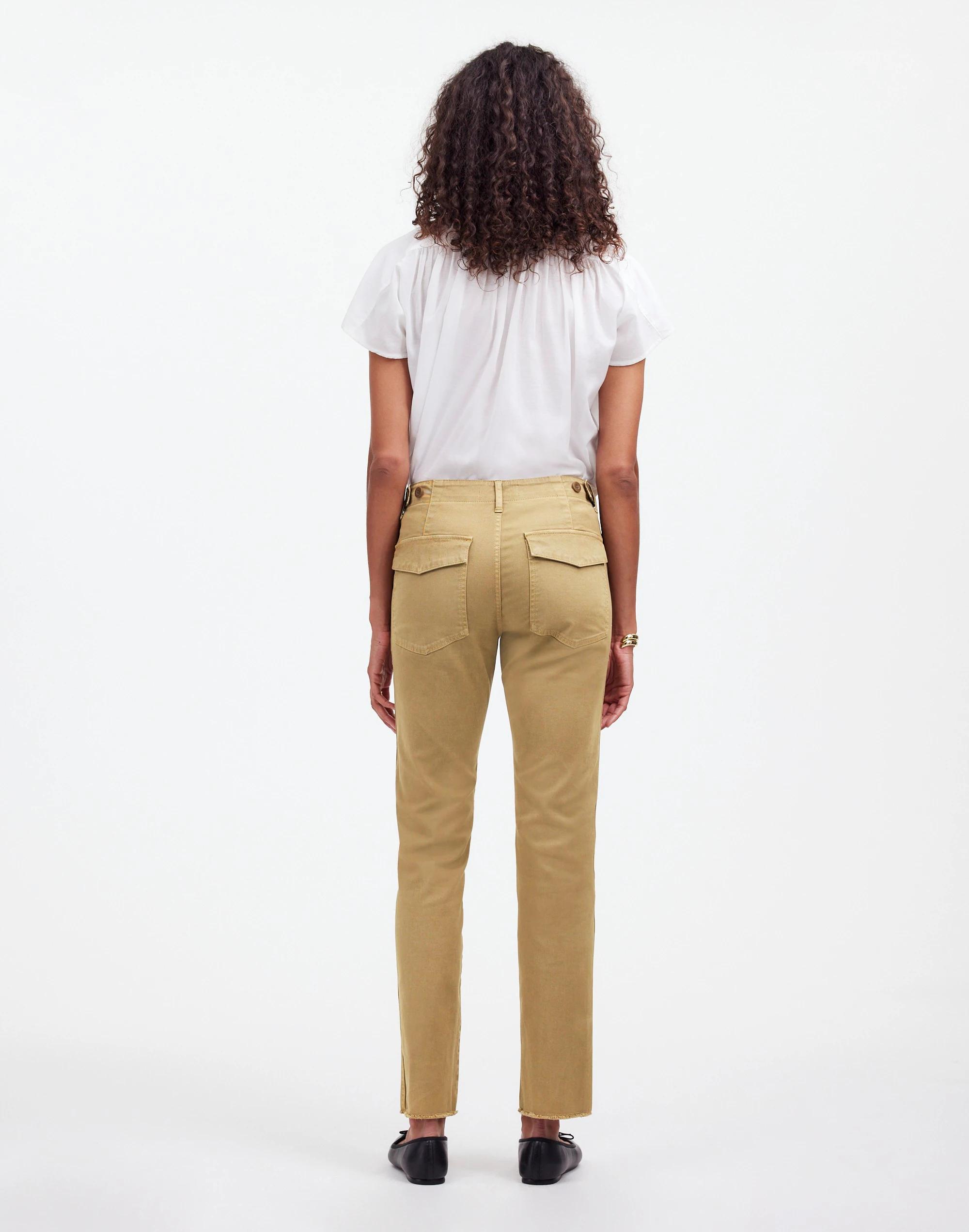 The Slim Straight Utility Pant in Garment Dye Product Image