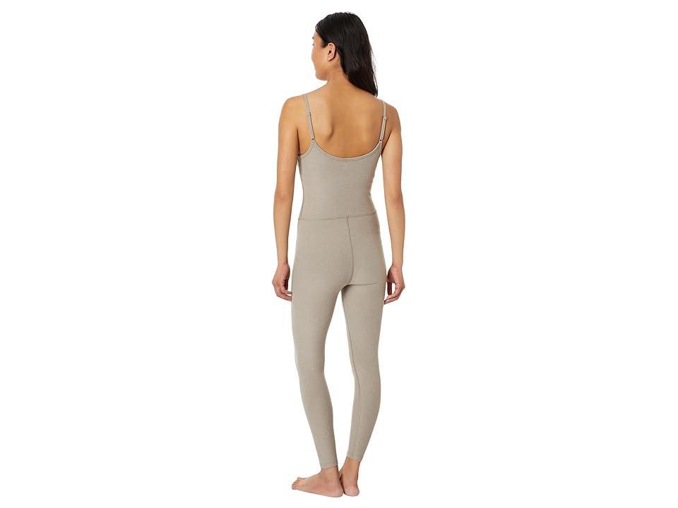 Beyond Yoga Spacedye Uplevel Midi Jumpsuit (Birch Heather) Women's Jumpsuit & Rompers One Piece Product Image