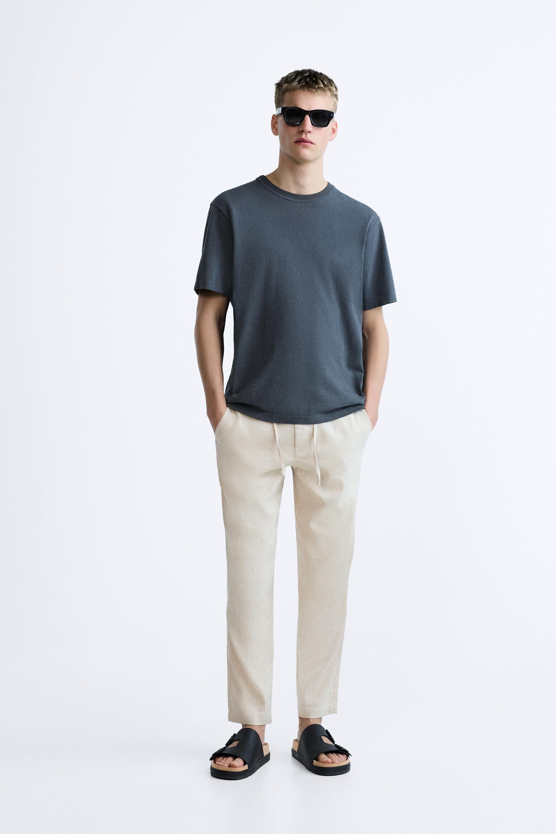 LINEN - COTTON PANTS Product Image