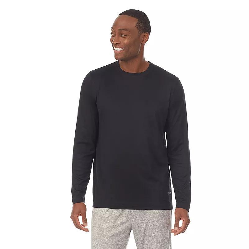 Big & Tall Cuddl Duds Far Infrared Crewneck Long Sleeve Pajama Tee, Mens Product Image