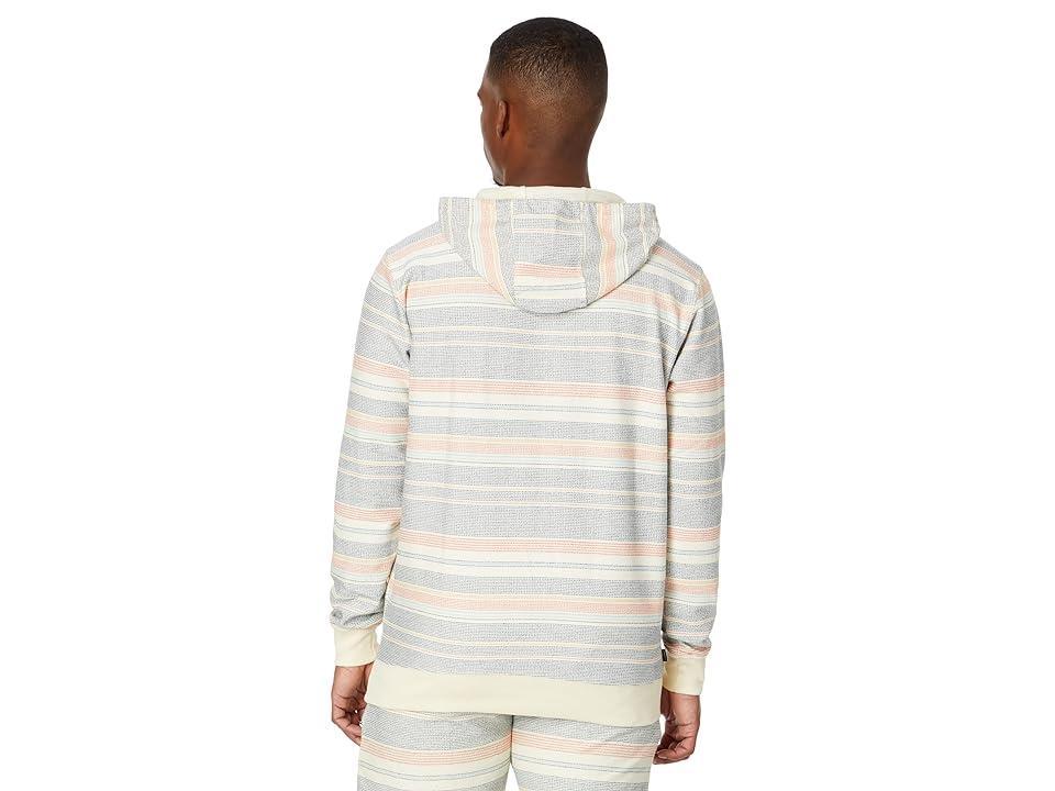 O'Neill Bavaro Stripe Pullover Hoodie (Cream 1) Men's Clothing Product Image