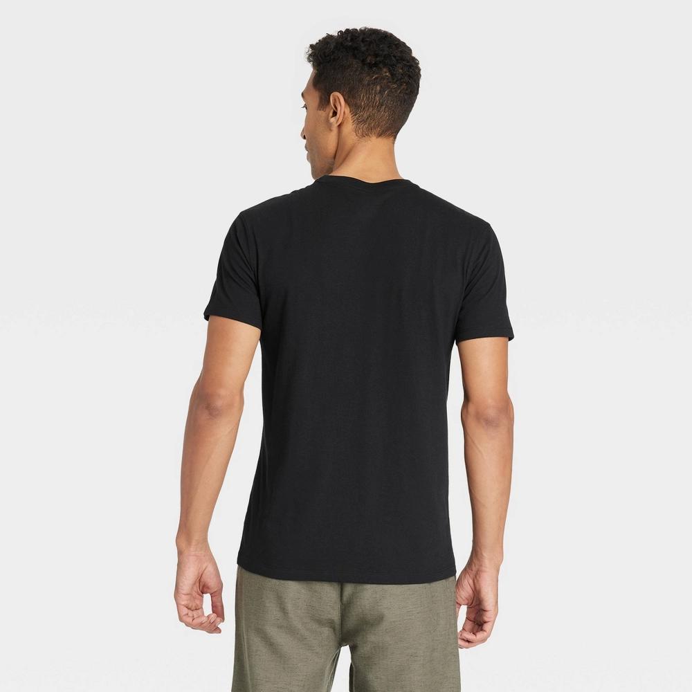 Men's Every Wear Short Sleeve T-Shirt - Goodfellow & Co™ Black M Product Image