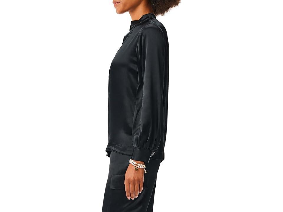 NIC+ZOE Elevated Top Onyx) Women's Clothing Product Image