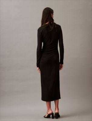 Refined Jersey Wrap Dress Product Image