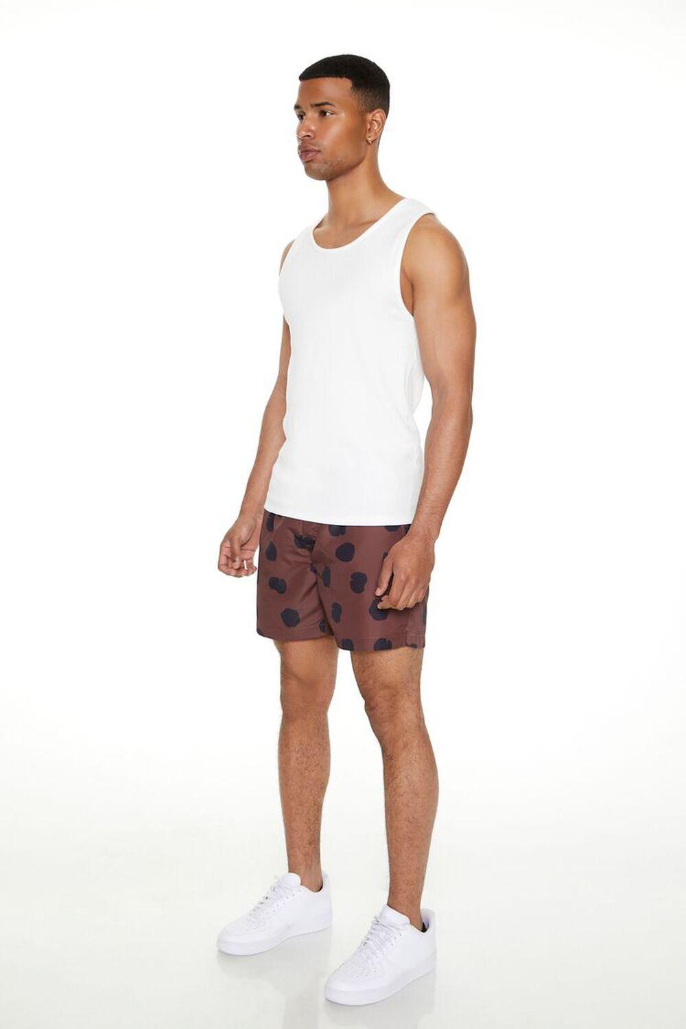 Polka Dot Swim Trunks | Forever 21 Product Image