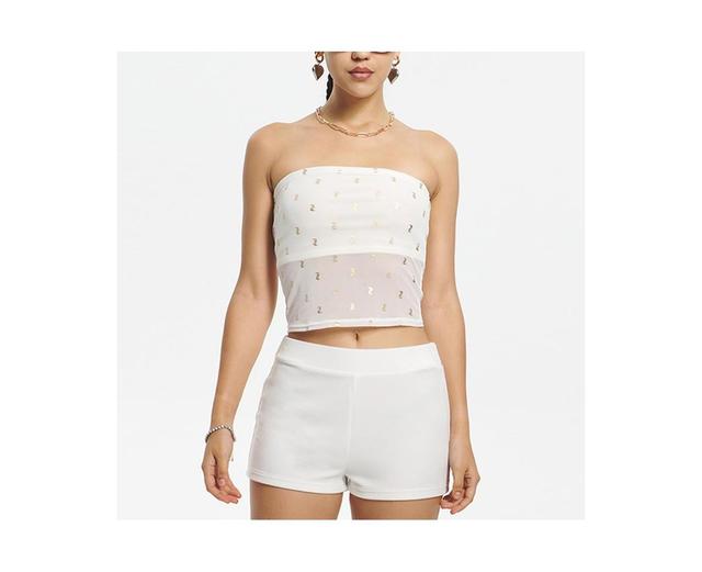 Juicy Couture Womens Solid Hot Short With Ombre Hotfix Product Image