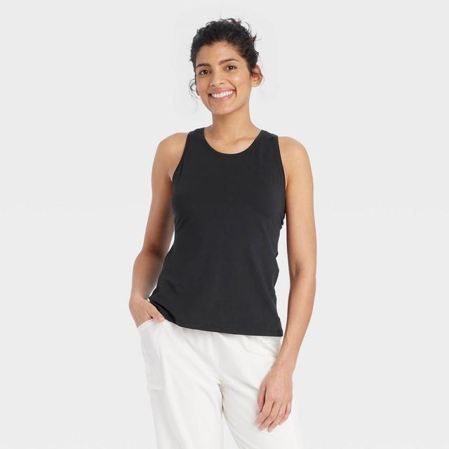 Womens Essential Racerback Tank Top - All In Motion Black XL Product Image