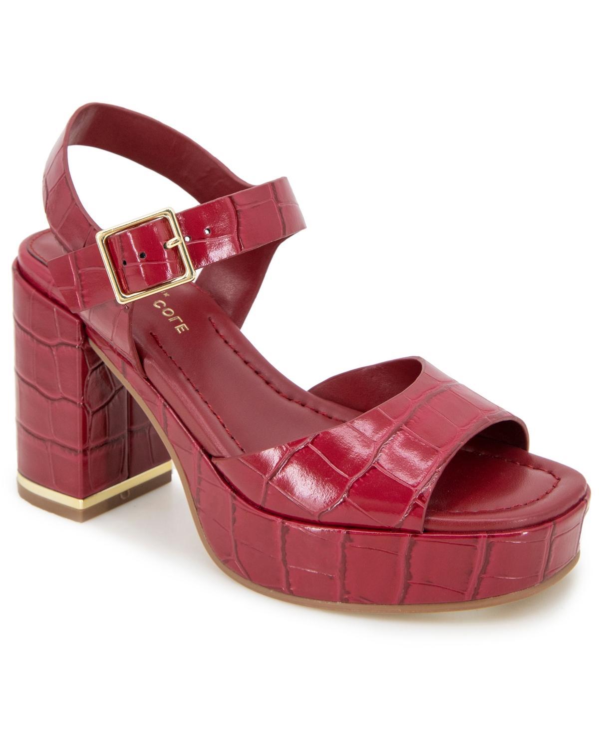 Kenneth Cole New York Womens Darla Platform Sandals Product Image