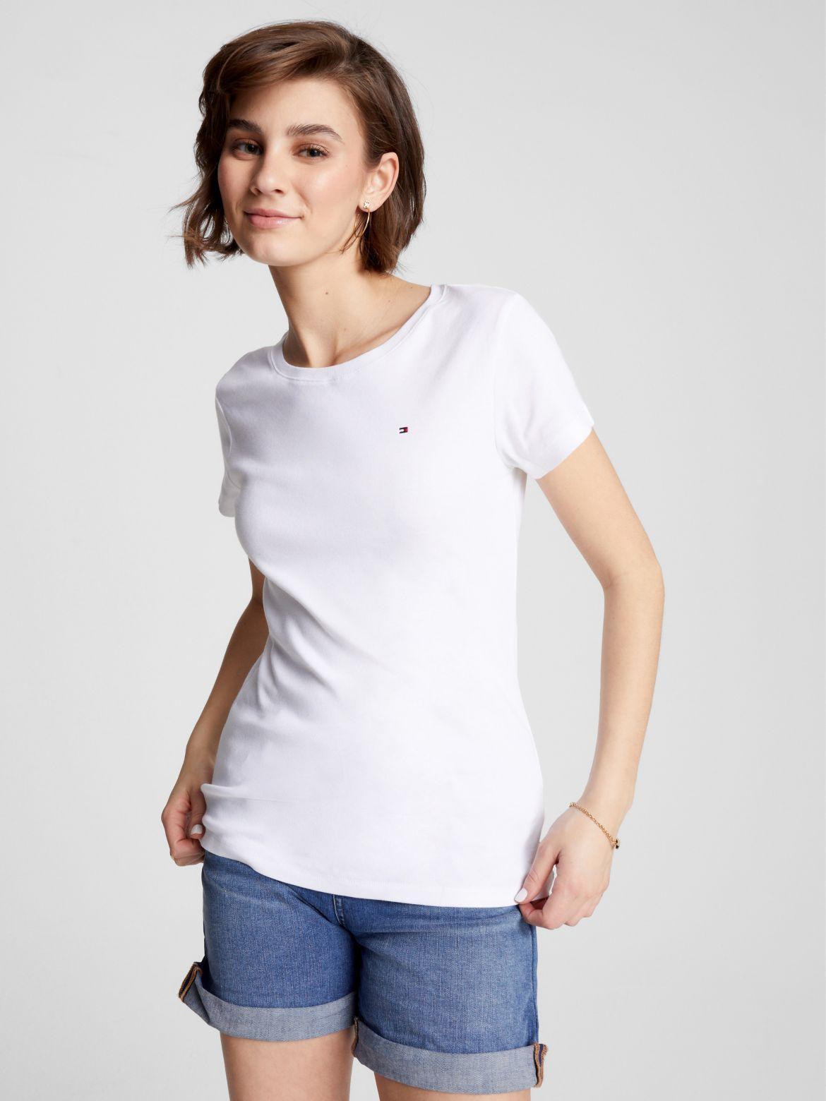 Tommy Hilfiger Women's Favorite Crewneck T-Shirt Product Image