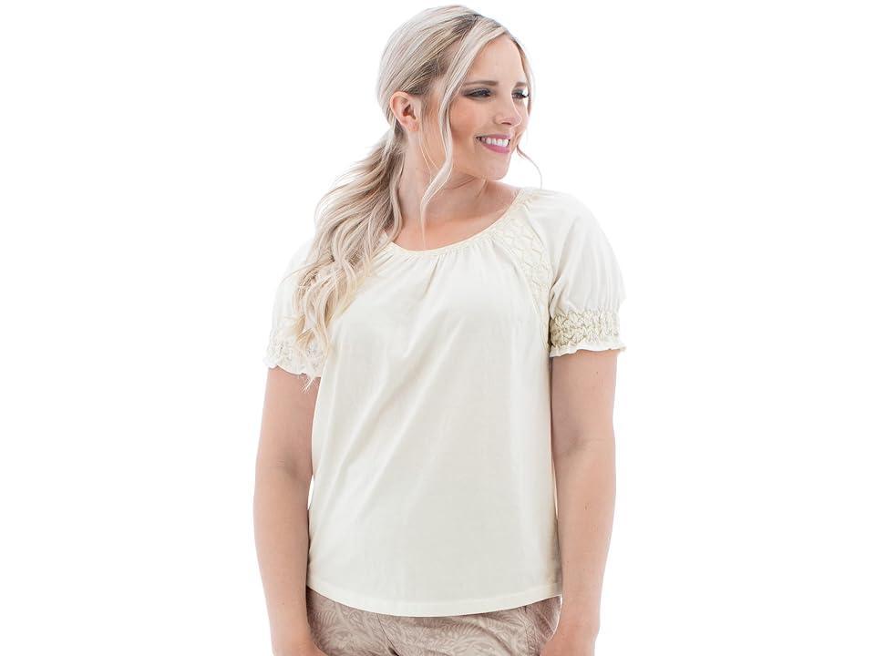 Aventura Clothing Adele Top (Vaporous Grey) Women's Clothing Product Image