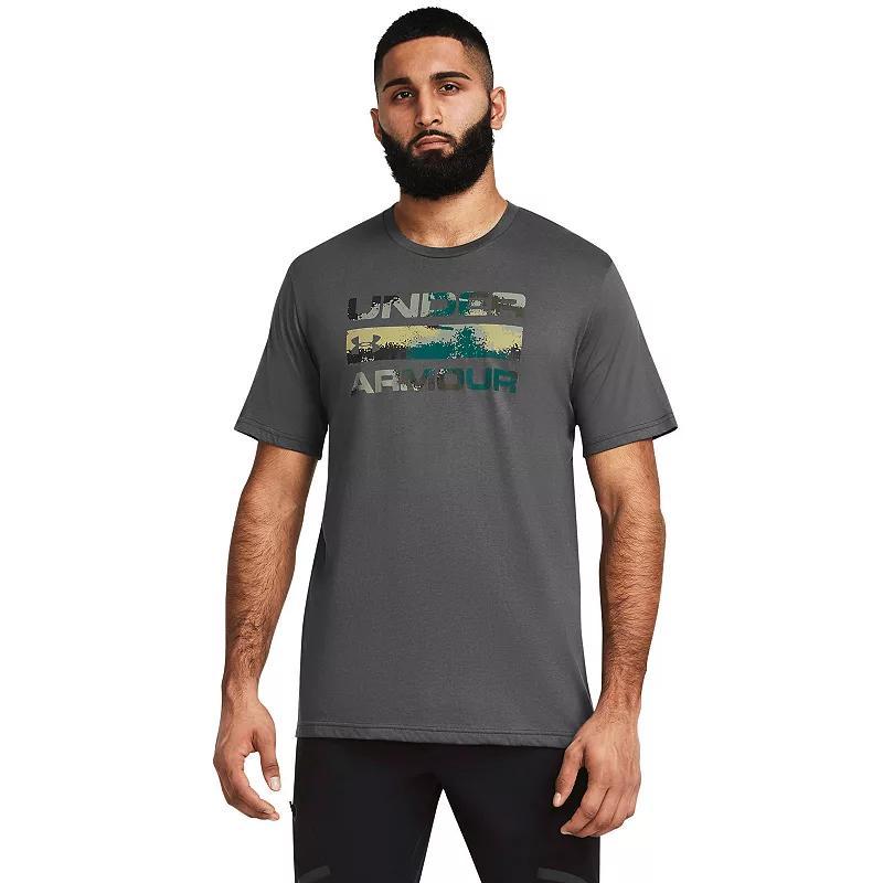 Mens Under Armour Stacked Logo Tee Product Image