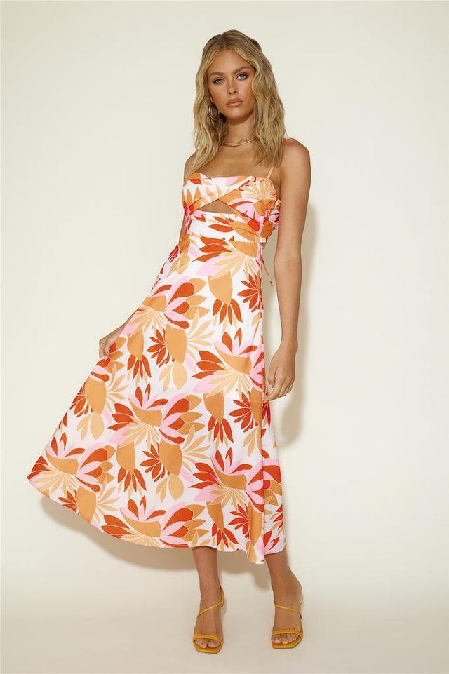 Summer Loving Maxi Dress Orange Product Image