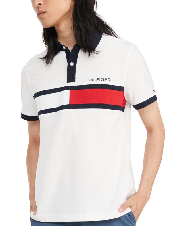 Tommy Hilfiger Mens Custom Fit Holly Polo Shirt Product Image