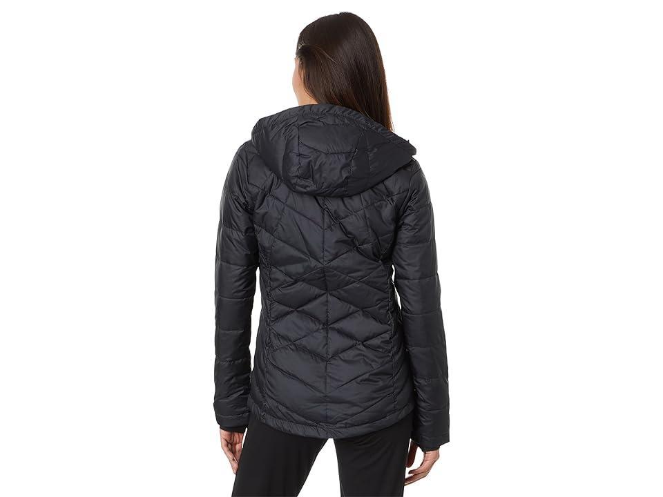 Columbia Heavenly Hooded Jacket (Black) Women's Coat Product Image