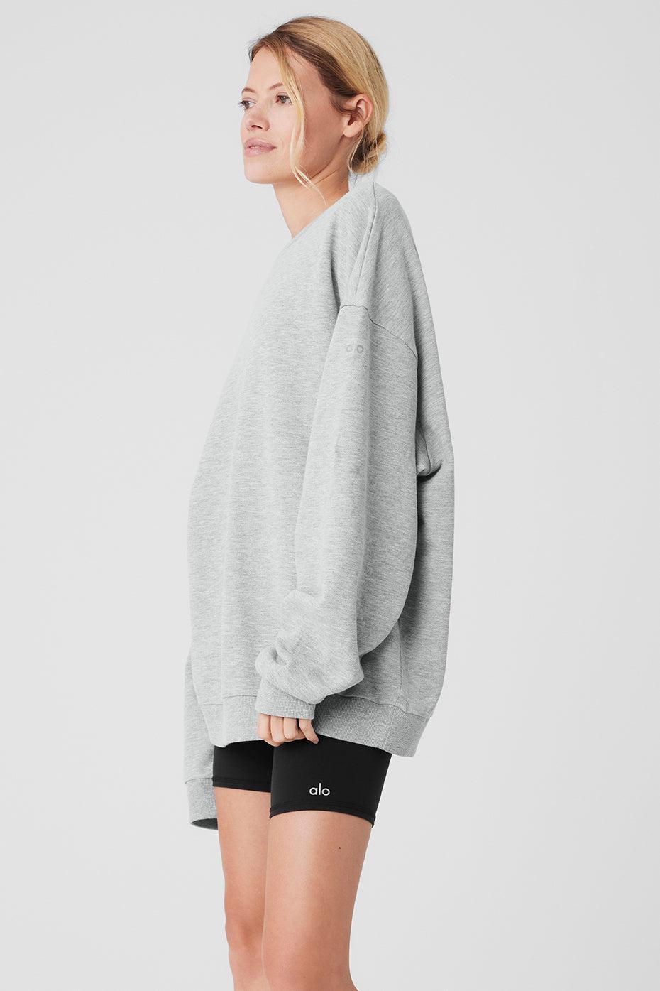 Chill Crew Neck Pullover - Athletic Heather Grey Product Image