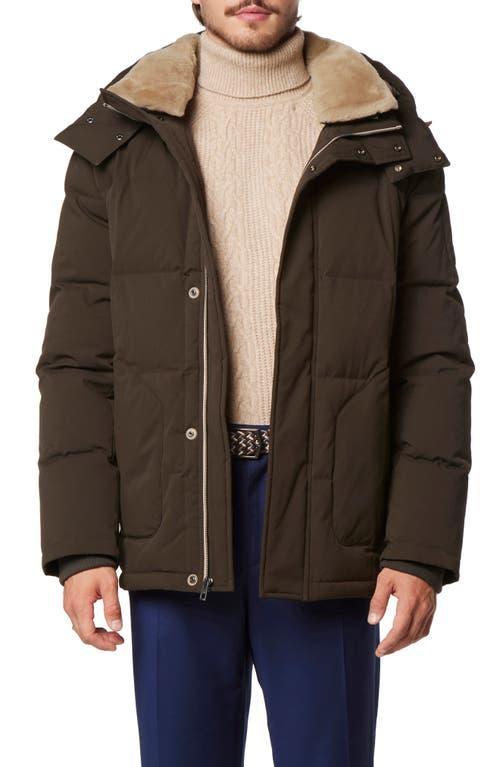 Andrew Marc Gorman Genuine Shearling Lined Down Jacket Product Image