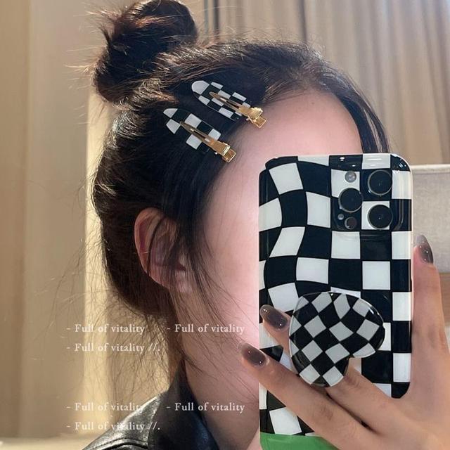 Pattern Hair Clip Product Image