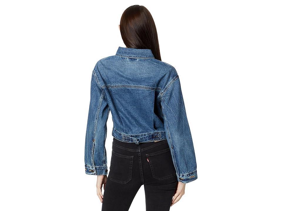 Levi's(r) Premium Tailored 90s Trucker (Missed My Flight) Women's Vest Product Image