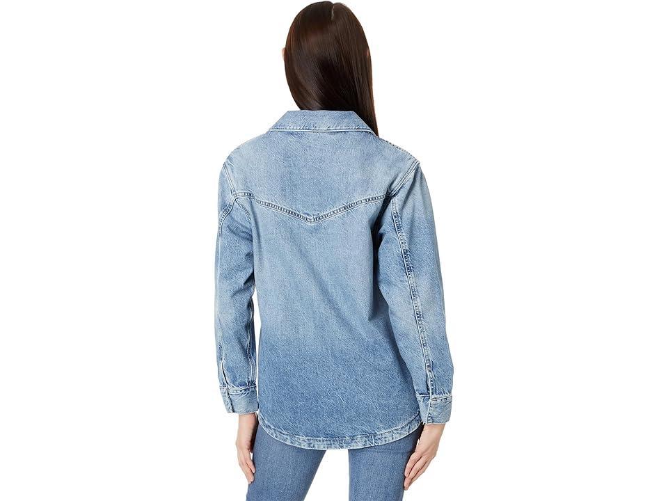 AG Jeans Maci Denim Shirt Jacket (Influential) Women's Vest Product Image