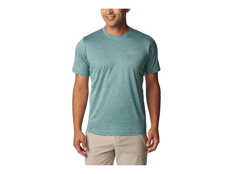 Columbia Hike Crew (Cloudburst Heather) Men's Clothing Product Image