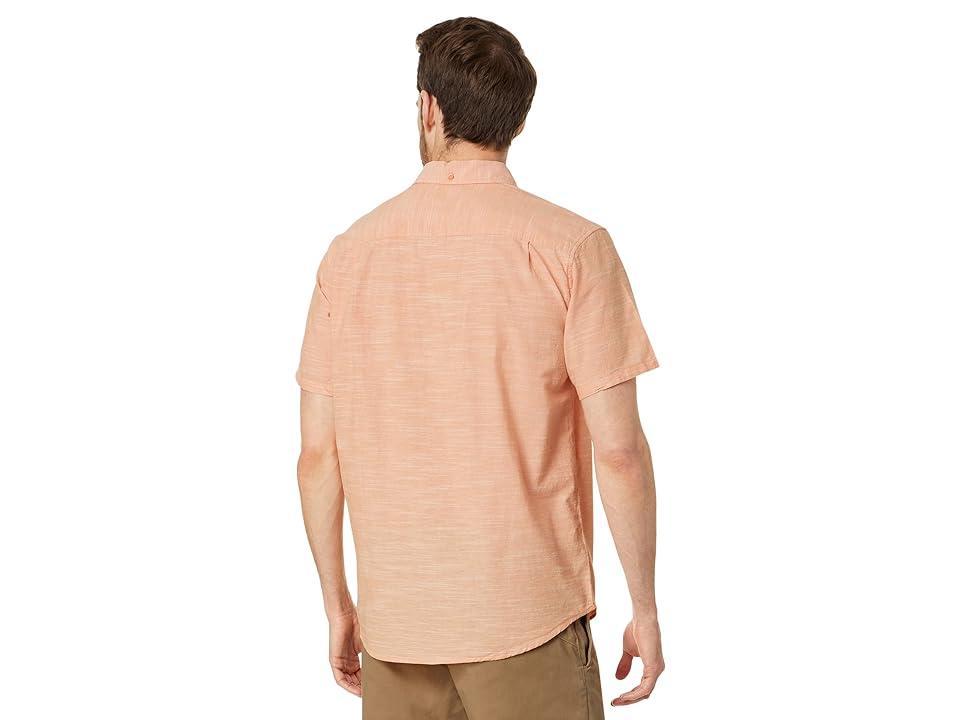 Hurley One Only Stretch Short Sleeve Woven (Nectarine) Men's Clothing Product Image