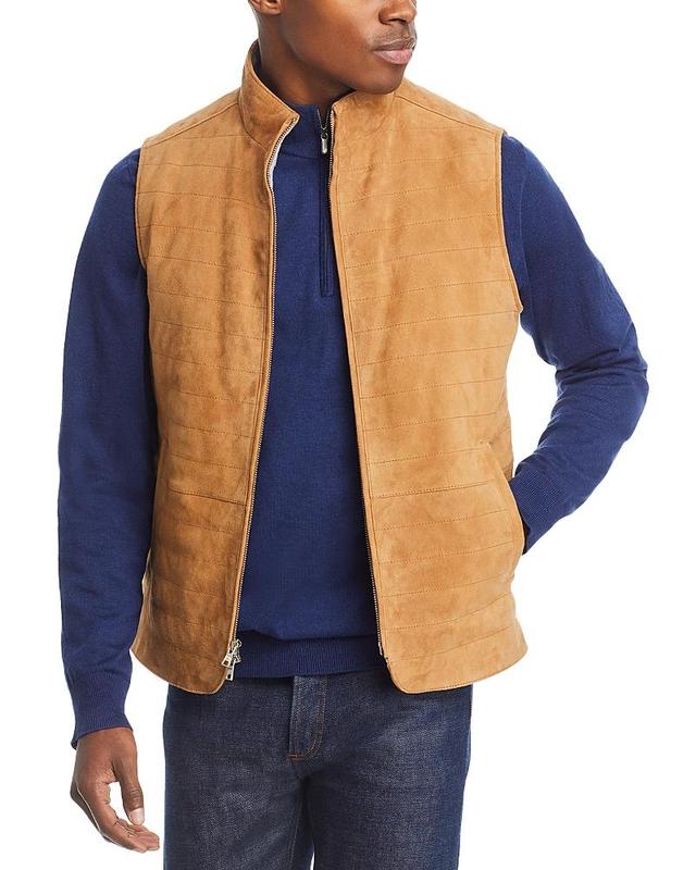 Peter Millar Crown Crafted Vista Suede Vest Product Image