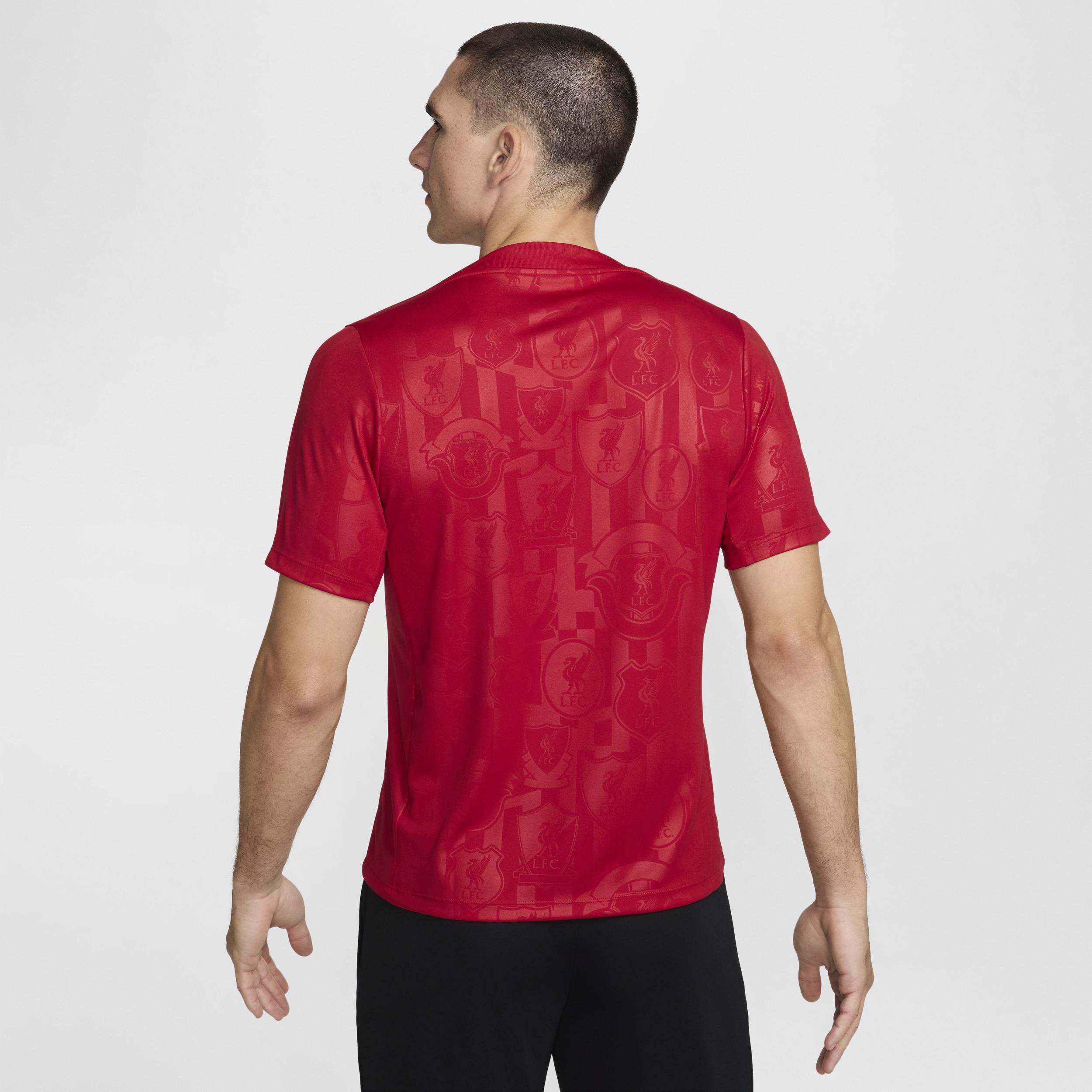 Mens Nike Red Liverpool 2024/25 Academy Pro Pre-Match Top Product Image