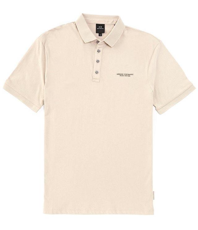 Armani Exchange Core Milan Short Sleeve Polo Shirt Product Image