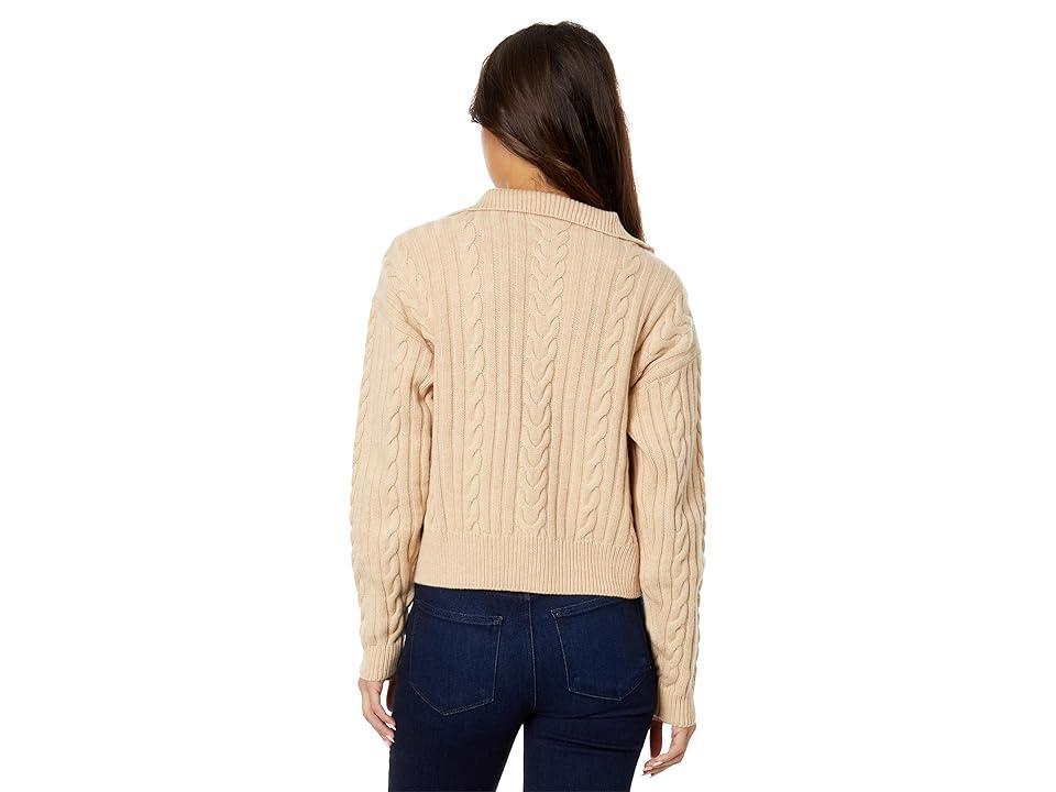 Paige Maylene Sweater (Camel) Women's Clothing Product Image