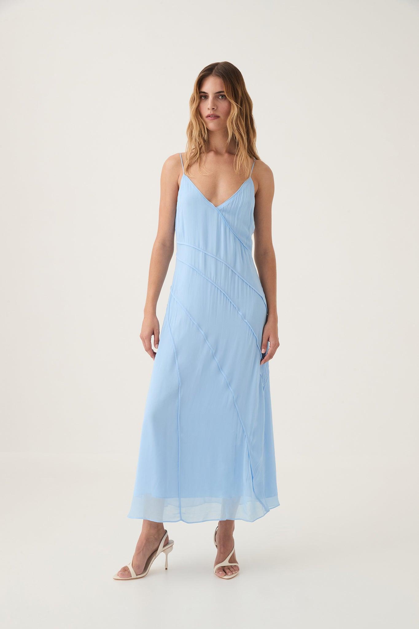 Exurbia Seamed Midi Dress Product Image