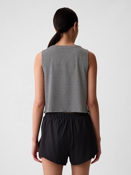 GapFit Breathe Cropped Muscle T-Shirt Product Image