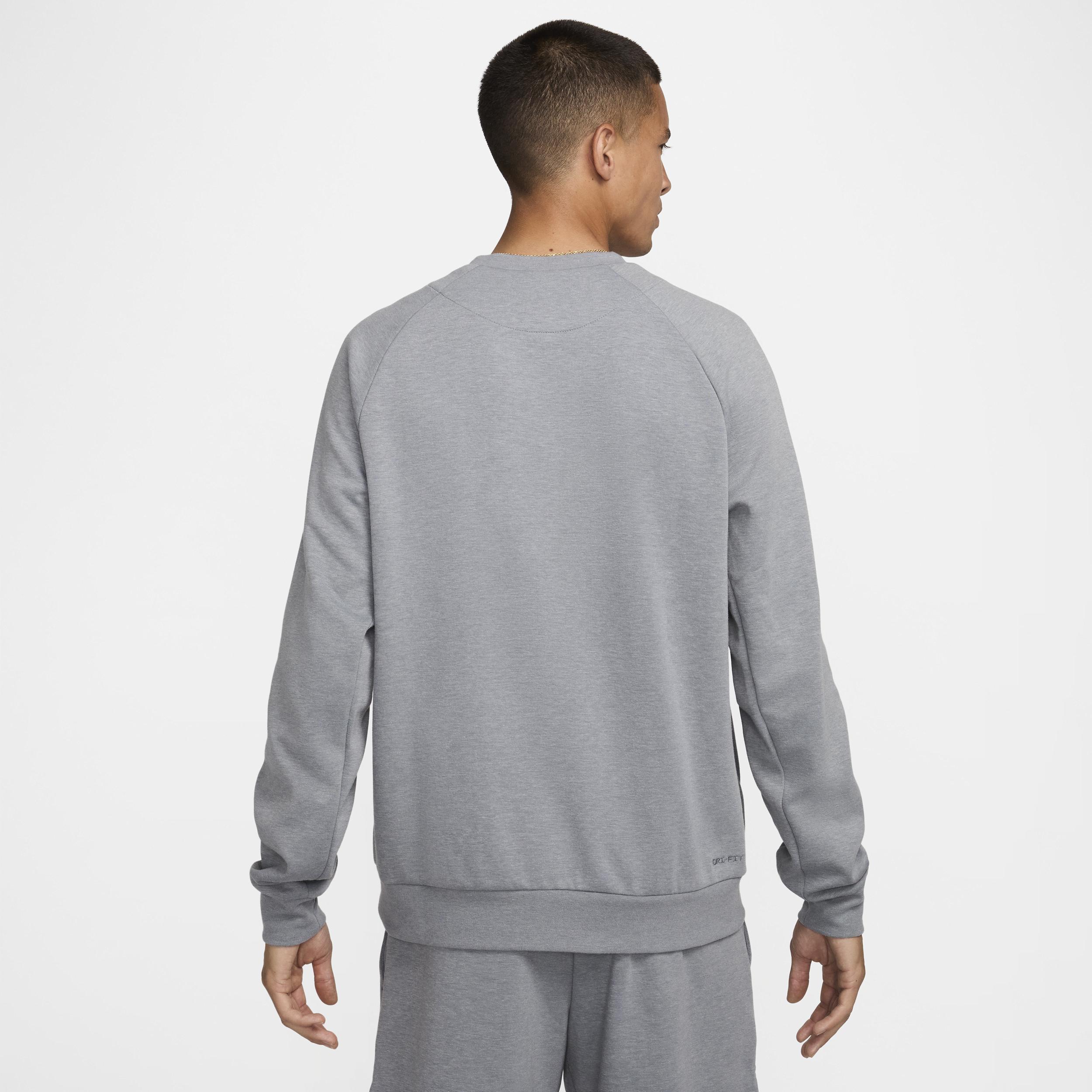 Nike Mens Primary Dri-fit Uv Versatile Sweatshirt - Cool Grey/htr/(cool Grey) Product Image