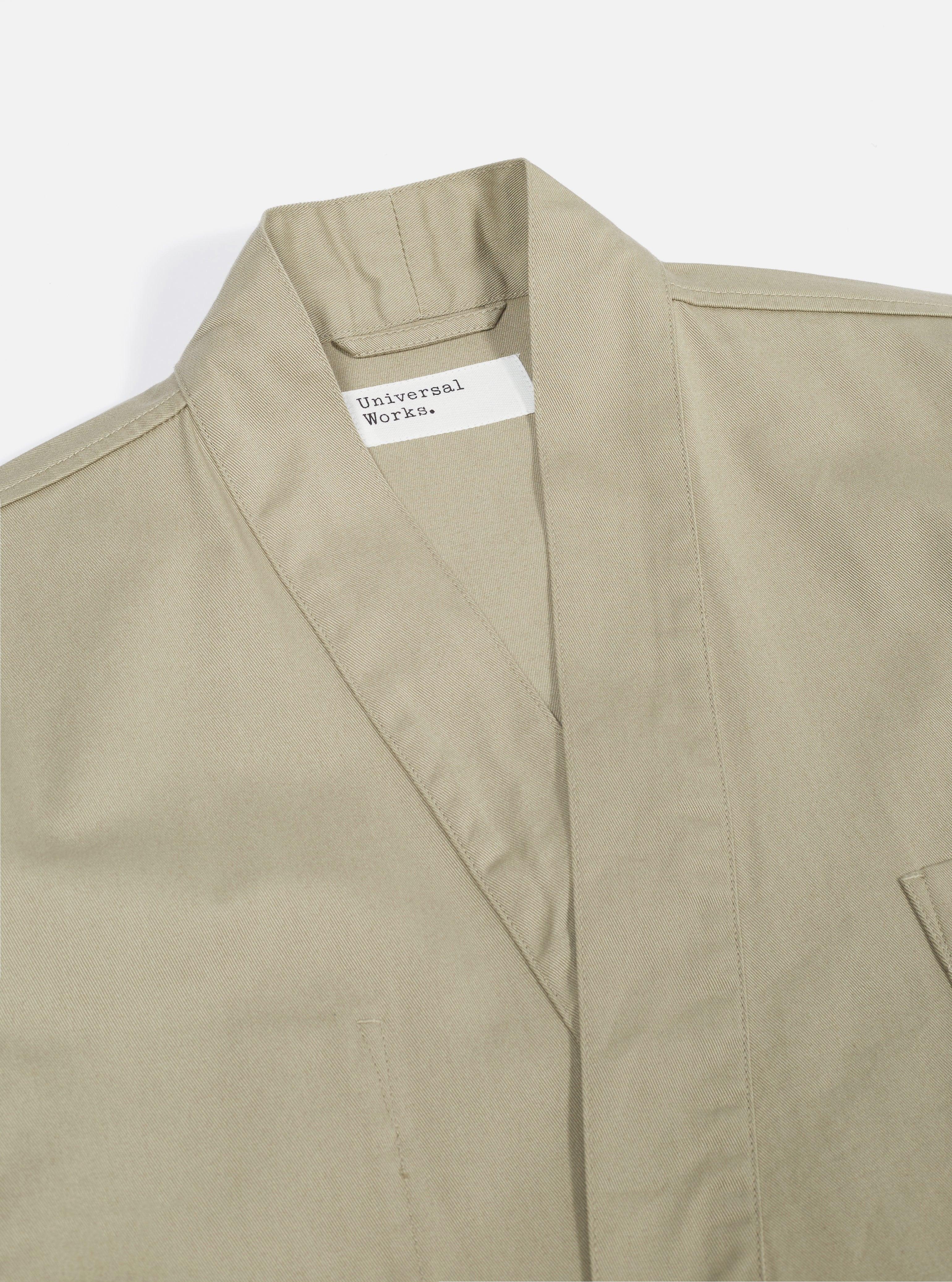 Universal Works Kyoto Work Jacket in Stone Twill Product Image