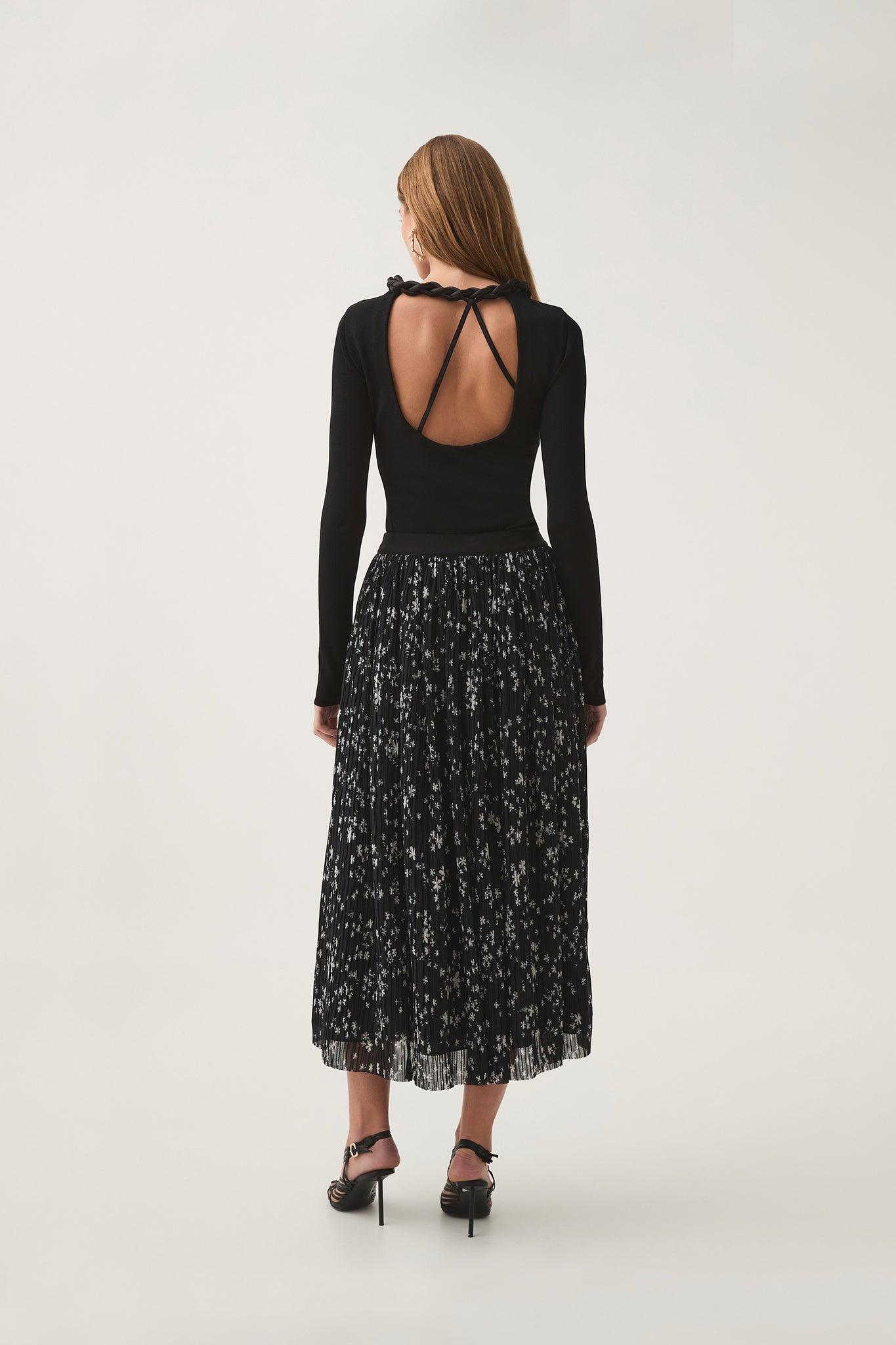 Starflower Midi Skirt Product Image