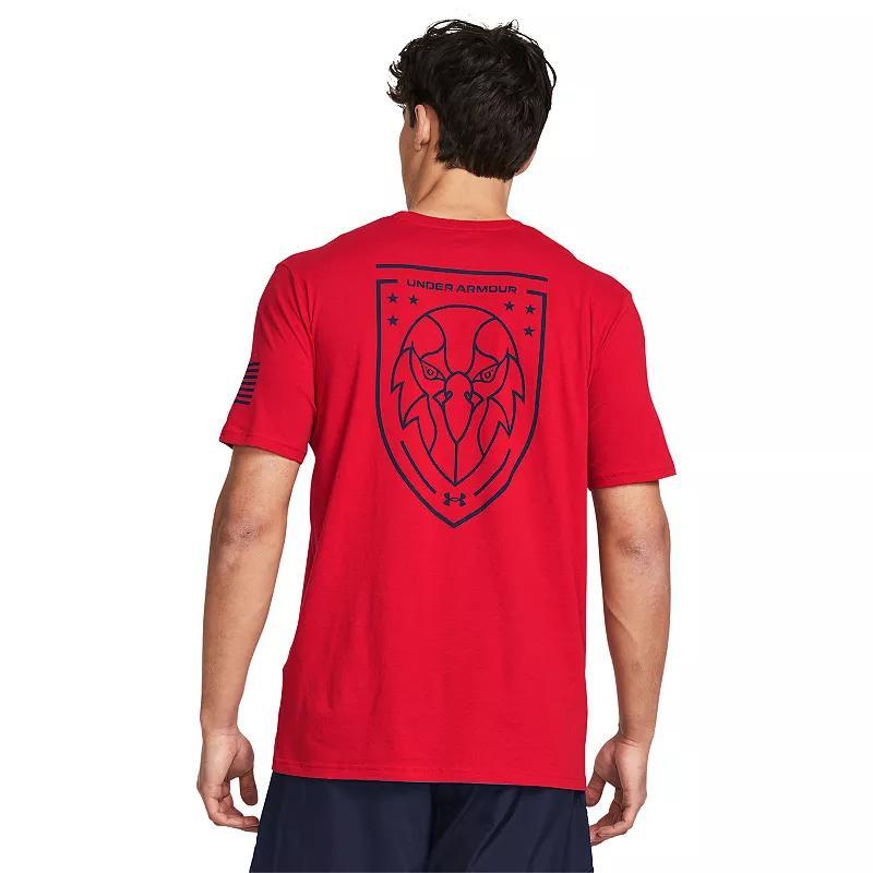 Mens Under Armour Ombre American Freedom Flag Graphic Tee Product Image