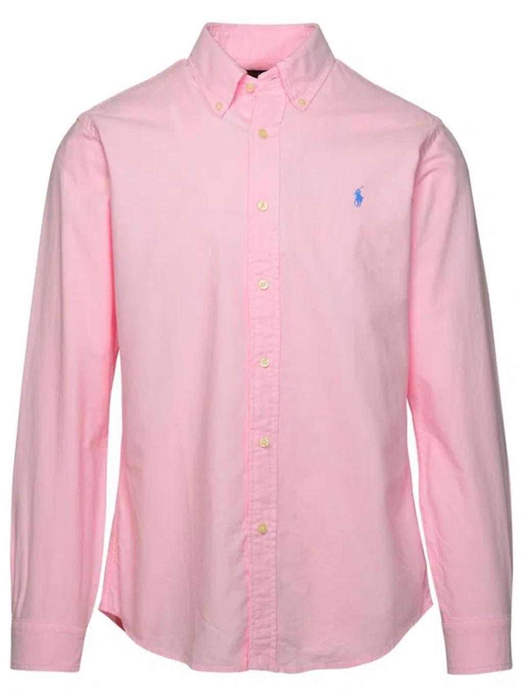 POLO RALPH LAUREN Oxford Shirt In Nude & Neutrals Product Image