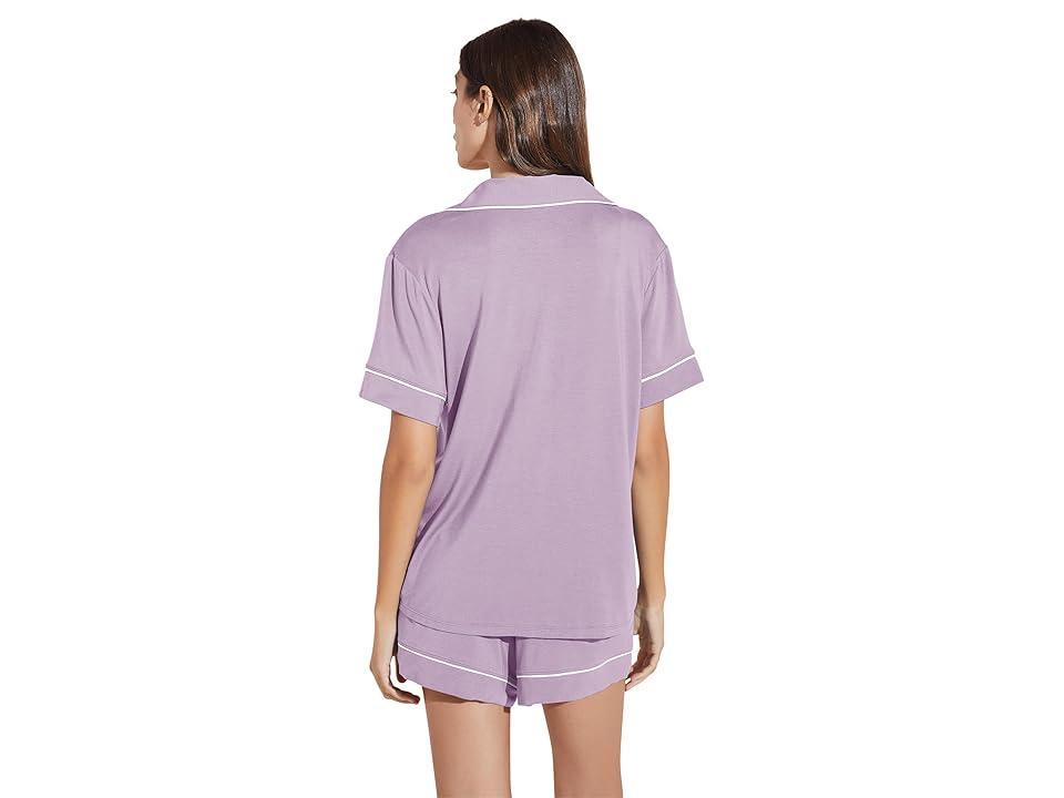 Eberjey Gisele Relaxed Jersey Knit Short Pajamas Product Image