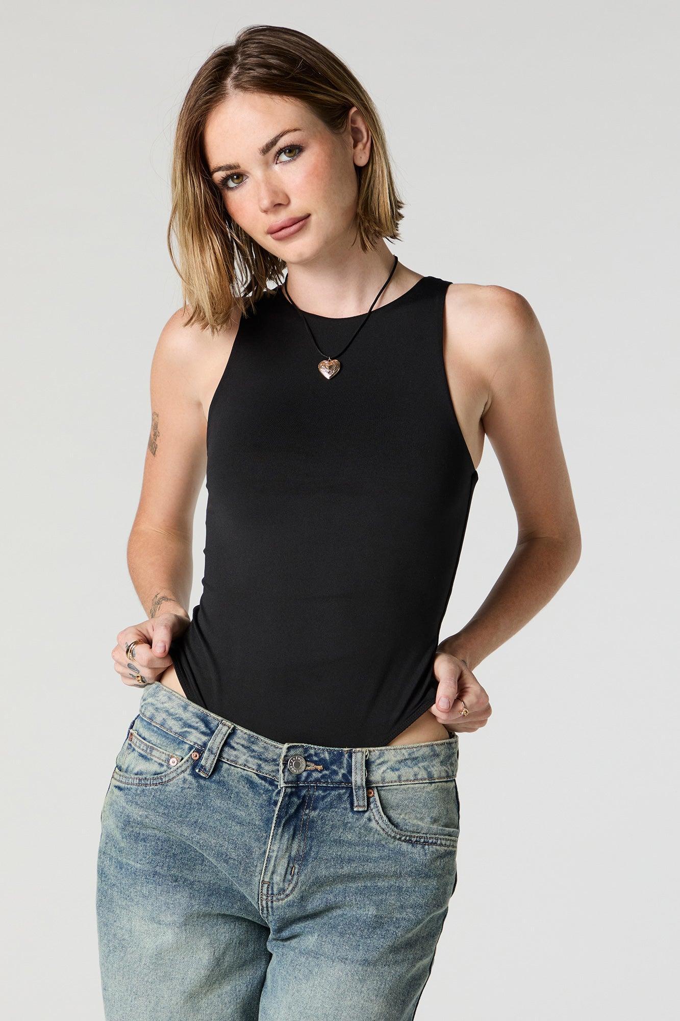 Contour High Neck Tank Bodysuit Female Product Image