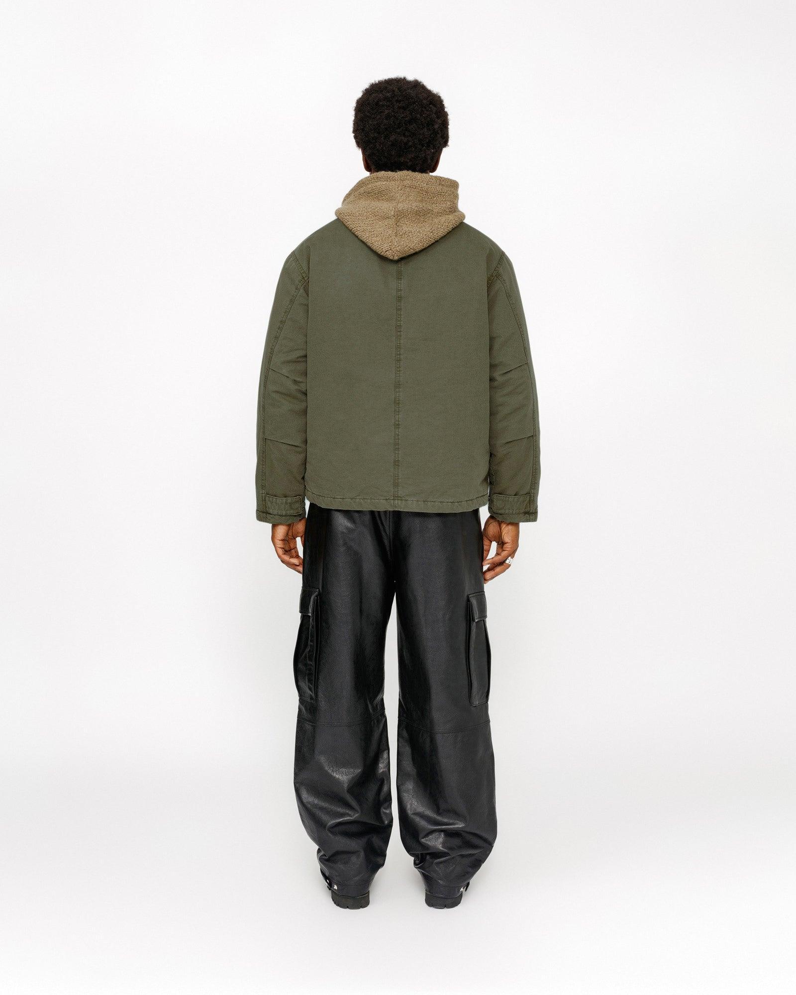 MILITARY CARGO LEATHER PANT Male Product Image