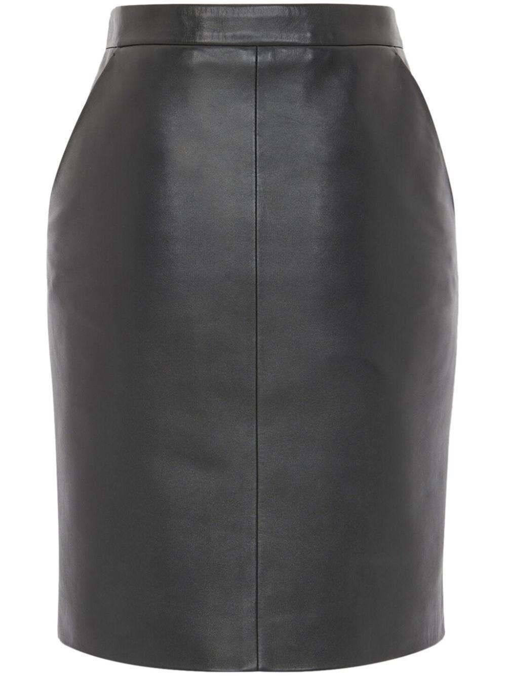 Pencil Skirt In Black Product Image