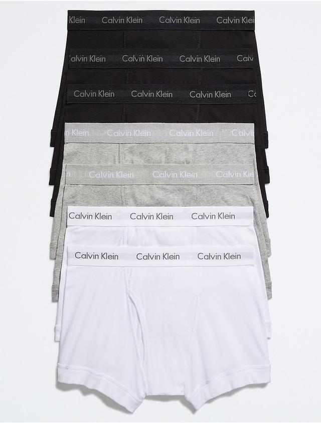 Calvin Klein Men's Cotton Classics 7-Pack Trunk - Neutral - S Product Image