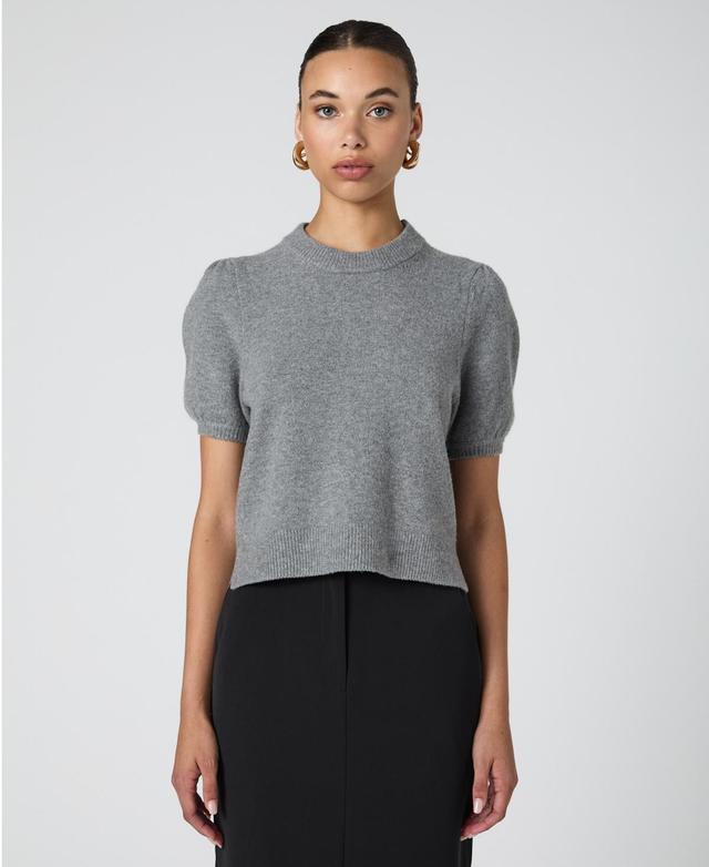 French Connection Womens Vhari Puff-Sleeve Sweater Product Image