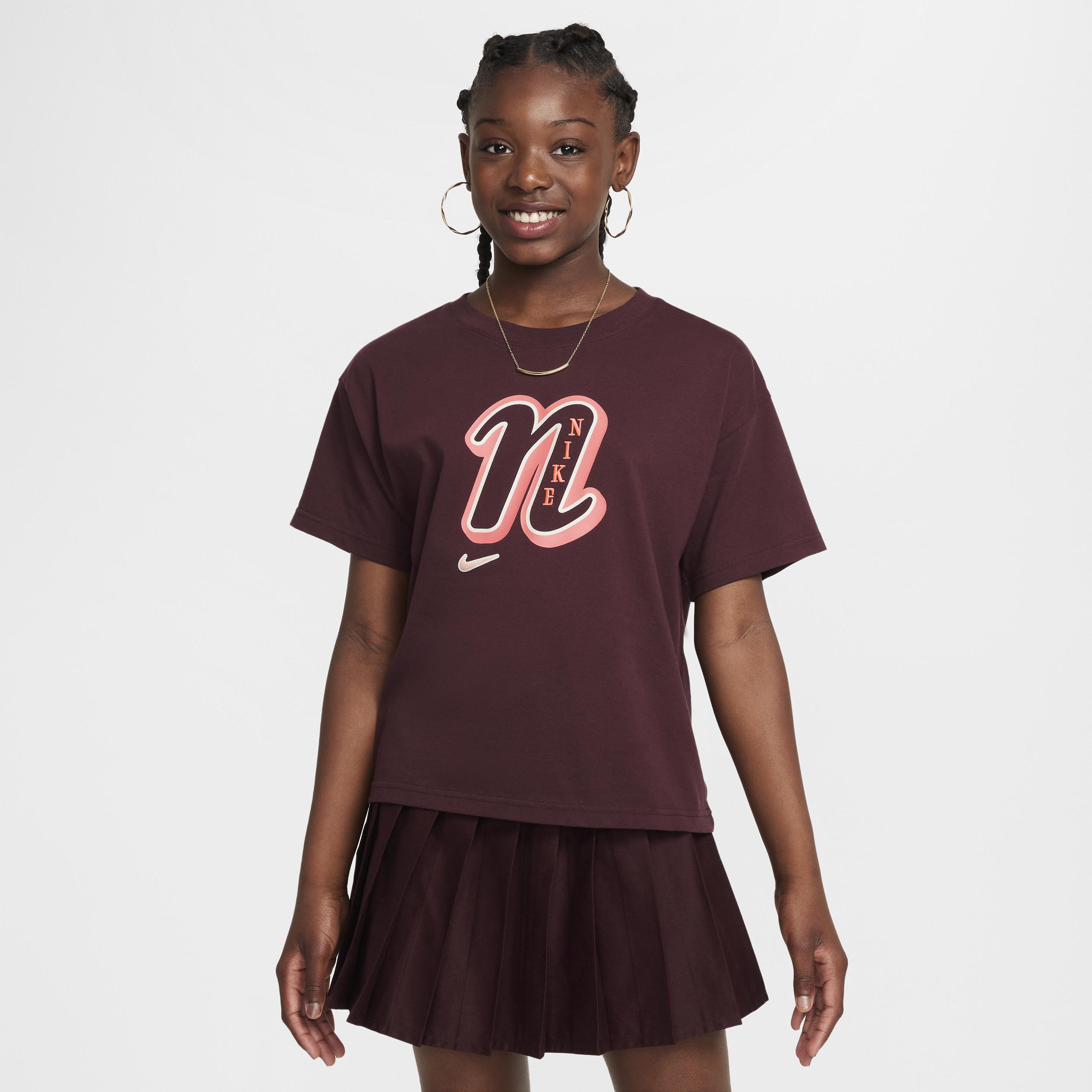 Womens Nike Sportswear Girls T-Shirt Product Image