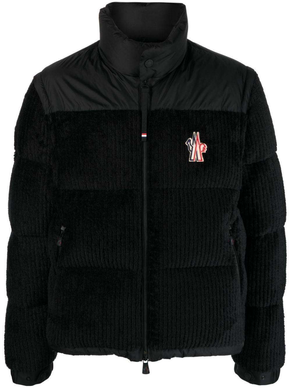 Padded Down Jacket In Black Product Image