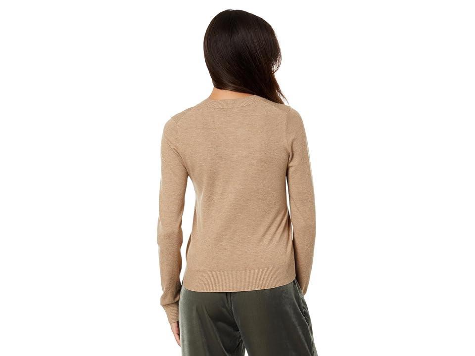 Splendid Jeanne Crew Neck Sweater (Heather Camel) Women's Sweater Product Image