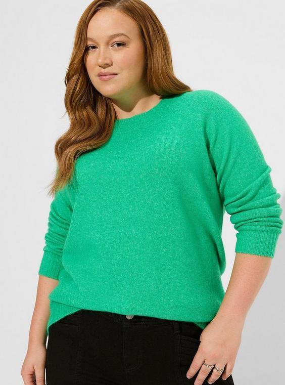 Vegan Cashmere Pullover Sweater Product Image