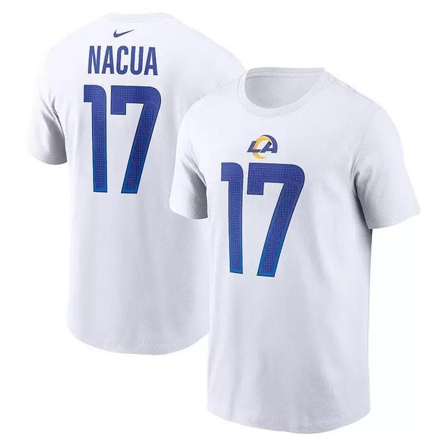 Mens Nike Puka Nacua Los Angeles Rams Player Name & Number T-Shirt Product Image