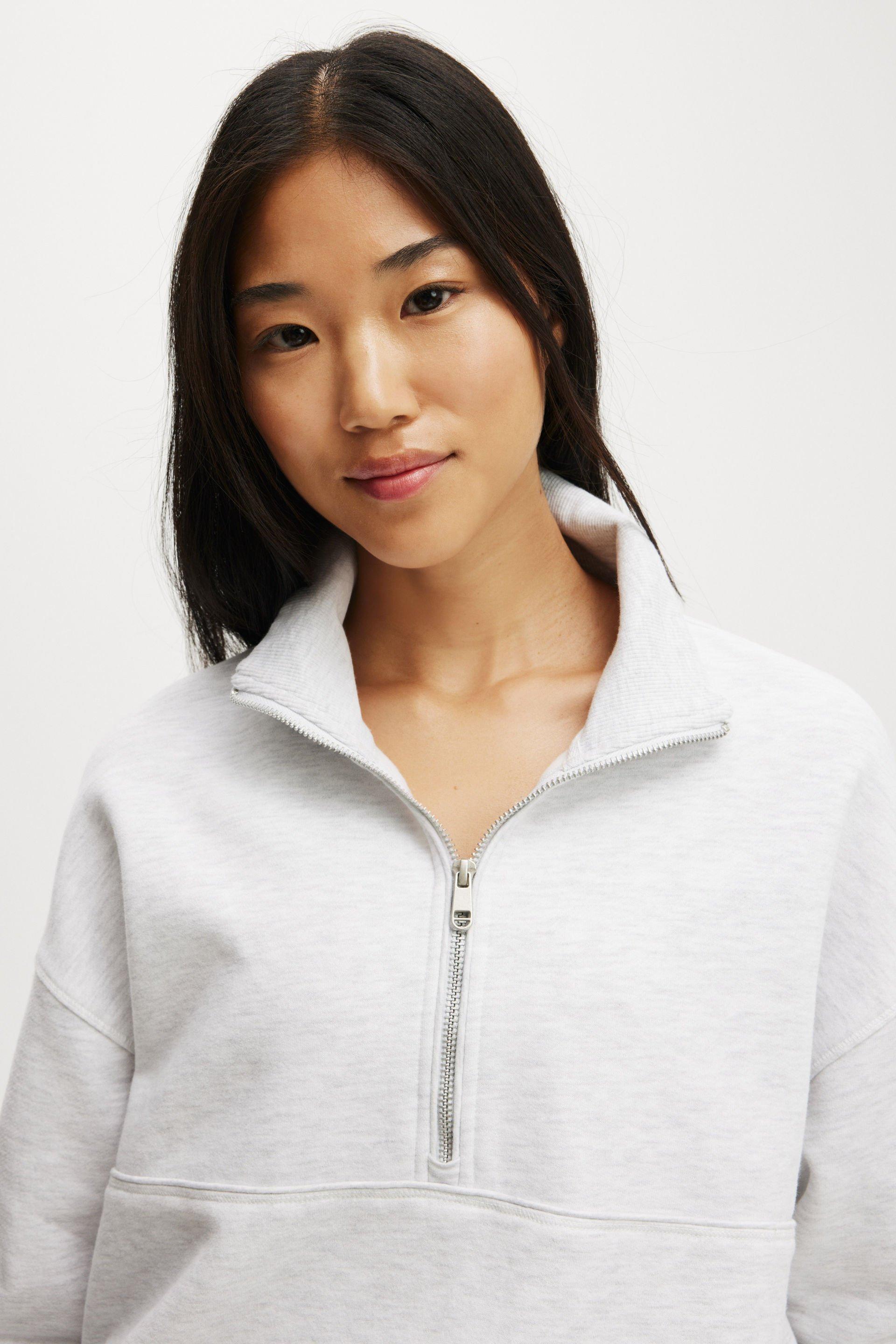 Plush Essential Half Zip Jumper Product Image