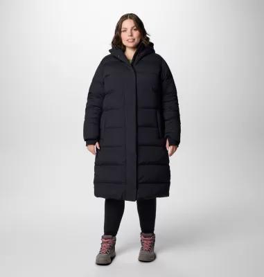 Columbia Womens Boundless Days Long Down Jacket - Plus Size- Product Image